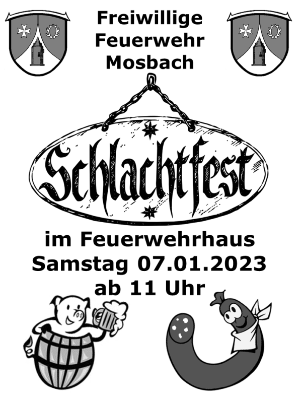 Einladung zum Schlachtfest