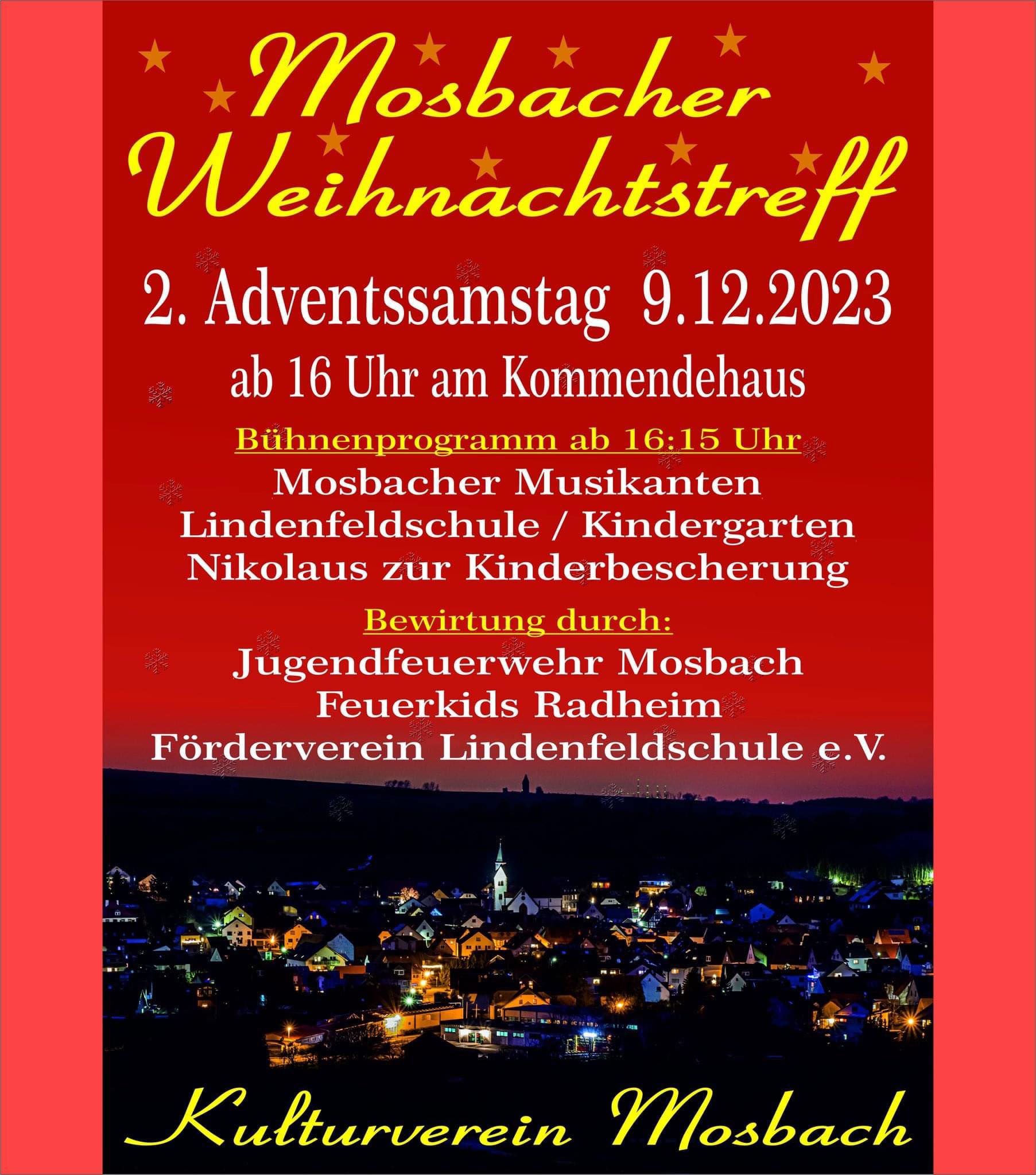 Einladung zum Weihnachtstreff